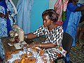 Seamstress in Senegal