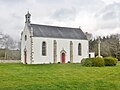 Guidel : la chapelle de la Madeleine (la chapelle actuelle date de 1883).