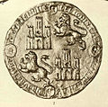 Seal of Alfonso X of Castile.