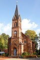 Erlöserkirche Henstedt (Ev.-Luth.) in Henstedt-Ulzburg, Oktober 2020, Baudenkmal ID 19795