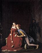 Jean Auguste Dominique Ingres - Paolo and Francesca - WGA11844.jpg
