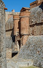 Main gate with the gate towers