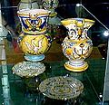 Beispiel Habaner (=hutterische) Keramik / "Example Habaner (=Hutterian) ceramics"