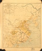 Sketch map of China and adjoining regions - showing the density of population, mineral resources, chief products, principal trade routes, exisitng, and projected railways, and inland navigation. LOC 2006458350.tif