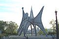 "Man, Three Disks" by Alexander Calder, Île Sainte-Hélène, Montreal