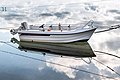 5 Motorboat Ryds 435DL and cloud reflections in Sämstad harbor 3 uploaded by W.carter, nominated by W.carter,  15,  4,  1