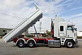 Bodies tipper truck with wheelbase modification
