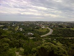 Kei Mouth from the hill