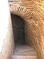 Stairs inside the basilica