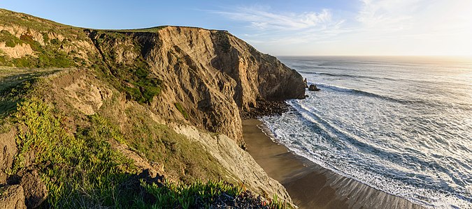 "Chimney_Rock_Trail_Point_Reyes_December_2016_panorama_2.jpg" by User:King of Hearts