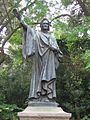 Estatua de Dante en Barcelona