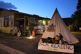 Railroad Square Art Park Palm Reader.JPG