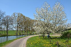 Canal de Bourgogne vers Vandenesse en Auxois