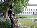 Citypark in Background the Oskar Reinhart Museum