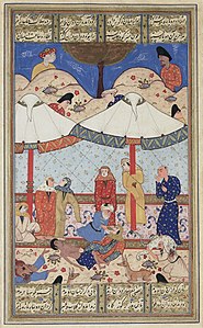 The fainting of Laylah and Majnun