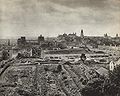 English: Lublin Castle as seen from czwartek Hill in 1964 Polski: Zamek lubelski widziany ze Wzgórza Czwartek w roku 1964