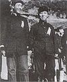 Mao Zedong Wang Ming in Yan'an, 1937.