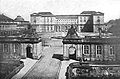 Christiansborg Palace, view over the show grounds, undated