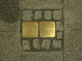 Zwei Stolpersteine in der Luitpoldstraße