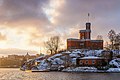 36 Kastellet citadel on Kastellholmen Stockholm 2016 02 uploaded by Julian Herzog, nominated by Ikan Kekek