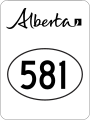 File:Alberta Highway 581.svg