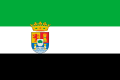 File:Flag of Extremadura with COA.svg