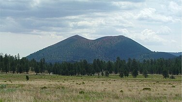 Sunset Crater north of Flagstaff