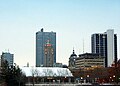 Fort Wayne skyline as seen from Headwaters Park