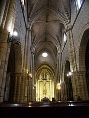 Interior de la Iglesia de San Miguel.