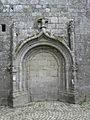 Église Notre-Dame du Juch : porte occidentale du collatéral sud.