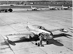 RF-80A from 117th TRW at Toul-Rosieres AB in 1952