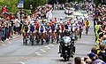 2012 Summer Olympics - Women's road race (front of the peloton)