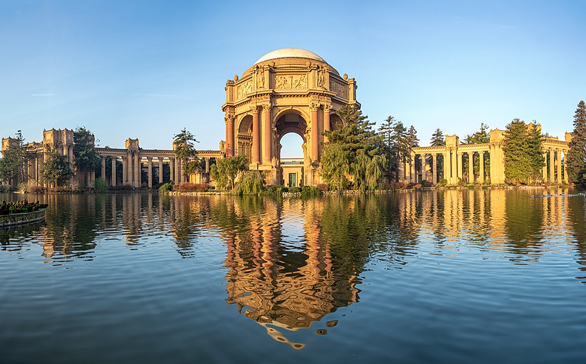 Palace of Fine Arts in San Francisco