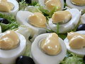 Eggs with mayonnaise