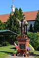 John Paul II Statue at Monastery