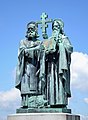 85 Statue of Saints Cyril and Methodius on Radhošť uploaded by Pudelek, nominated by Pudelek