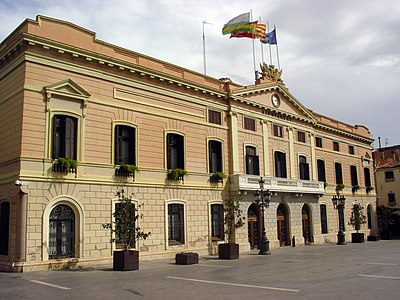 City hall.