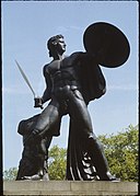 Rich. WESTMACOTT (GB) - Achilles, Denkm. für Wellington 1814-22 London, Hyde Park, hinter Apsley House - 1987.jpg