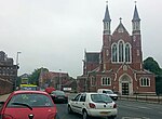 Thumbnail for File:Alfred Road passes St. John's Roman Catholic Cathedral - geograph.org.uk - 3696932.jpg