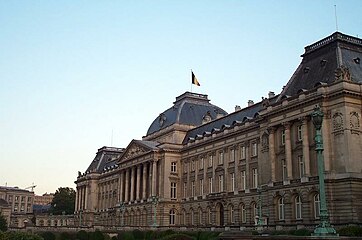 The Royal Palace in Brussels