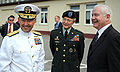 Gates with Admiral James G. Stavridis and General Bantz J. Craddock, 2009.