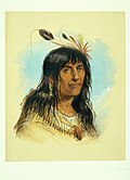 Alfred Jacob Miller - "Big Bowl" ( A Crow Chief)