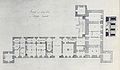Floor plan of the basement, 1819