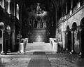 Thronsaal von Schloss Neuschwanstein, Fotografie um 1900