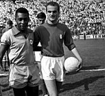 Pelé and Sandro Mazzola (12 May 1963)