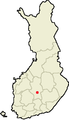 Sijainti Jyväskylässä Jyväskyläs läge Location of Jyväskylä