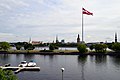 Flag at Daugava Banks