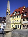 post mile pillar (1728) (Postmeilensäule aus dem Jahr 1728)