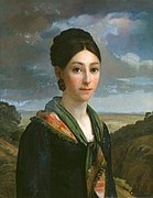 Portrait of Madelaine Jacot-Guillarmod (1818)