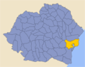 Former Tulcea county